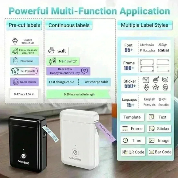 Label Maker with Tape - NWT - Picture 3 of 4